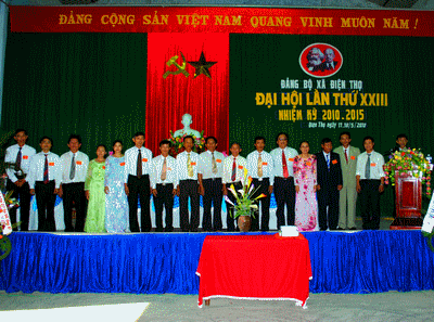 Ban chấp hành Đảng bộ nhiệm kì XXIII (2010-2015) Ban chấp hành Đảng bộ nhiệm kì XXIII (2010-2015)